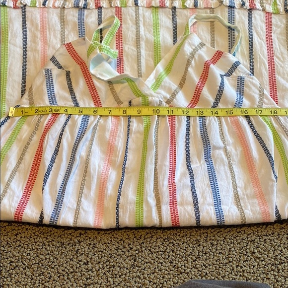 NWOT Michael Stars Multicolor Striped Maxi Dress - Picture 6 of 8